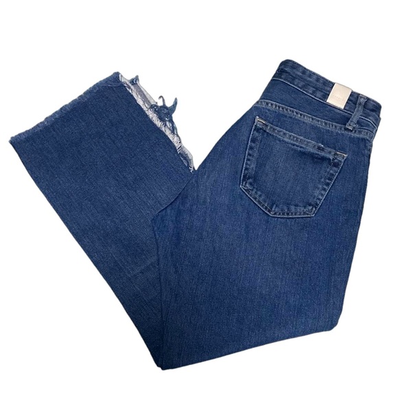 ZARA TRAFALUC DISTRESSED JEANS SIZE 10 - Picture 2 of 10